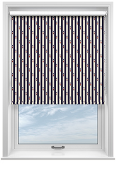 Kings Breakfast, Stripe Prince - Twist&Fit Roller Blind